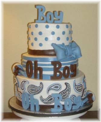 Boy Baby Shower Cakes