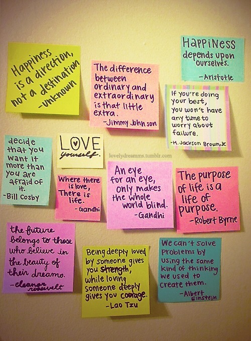 sweet love sticky notes for boyfriend