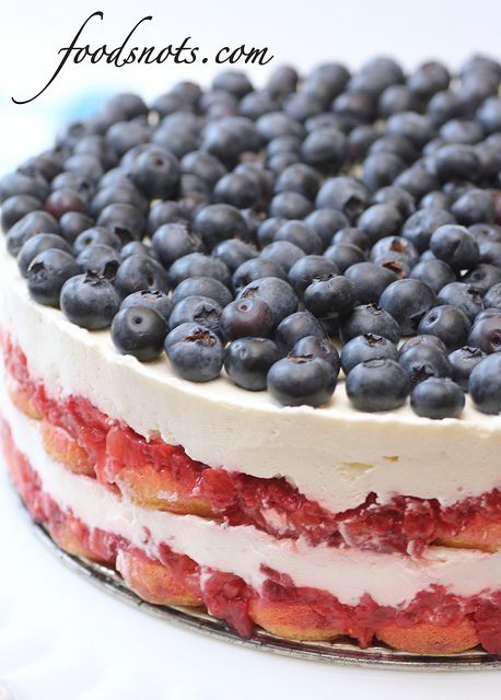 Red, White, and Blue Berry Trifle by Food Snots, via Flickr