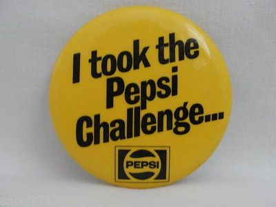 1980s Pepsi Challenge