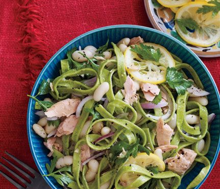 5 Healthy and Hearty Bean Recipes: Linguine with Italian Tune and White Beans