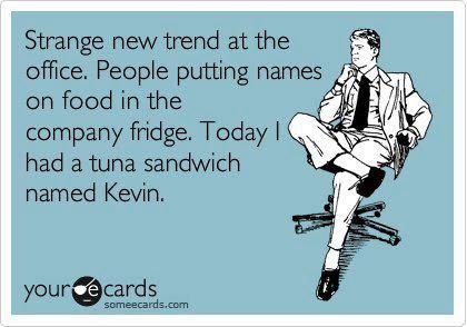 A Tuna Sandwich named Kevin