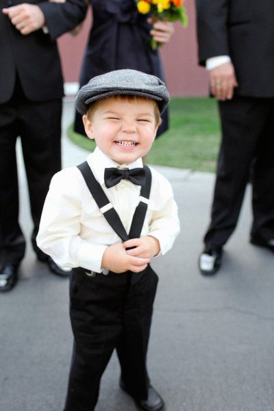 Adorable outfit for ring-bearer! How cuuuute!