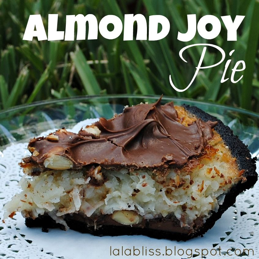 Almond Joy Pie Oh My!