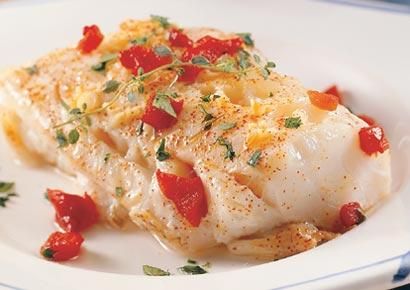 Baked Cod with Lemon and Olive Oil