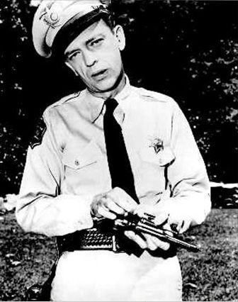 Barny Fife, Lawman. From The Andy Griffith Show.