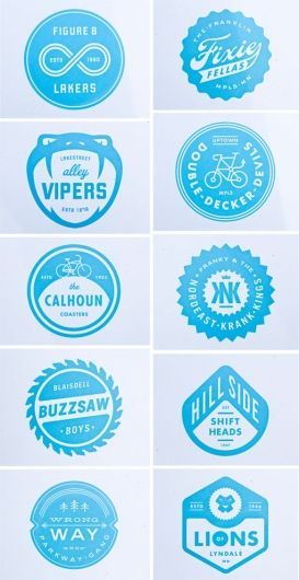 Bike logos.
