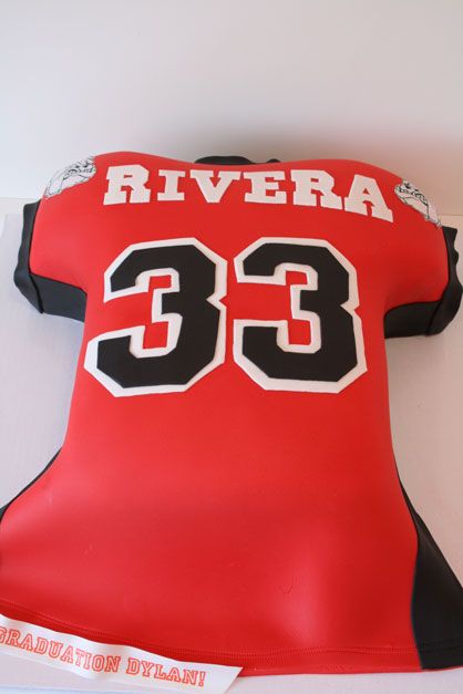 Birthday Cakes NJ – Football Jersey Custom Cakes