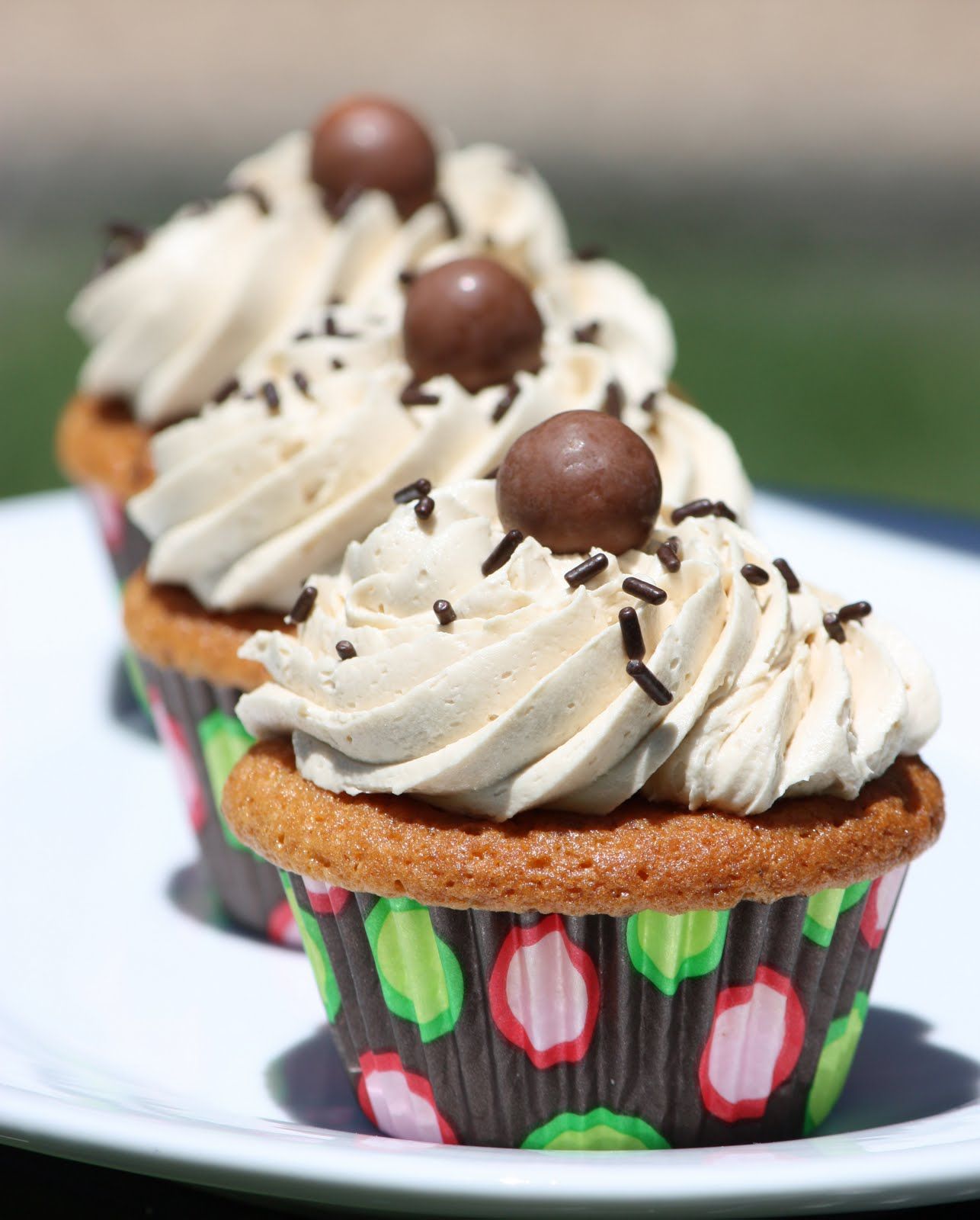 Brandy's Baking: Malted Espresso Cupcakes with Coffee Buttercream