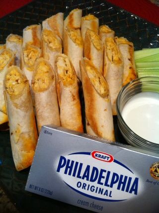 Buffalo Chicken Taquitos