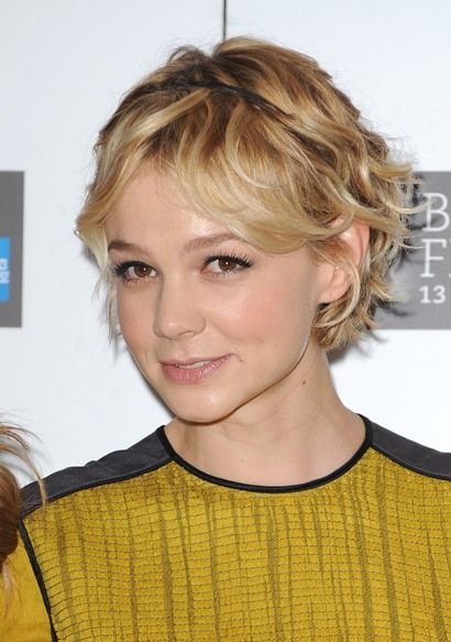 Carey Mulligans London Film Festival hairstyles