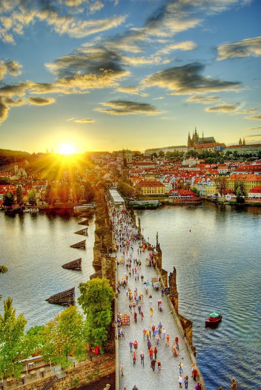 Charles bridge, Prague, Czech