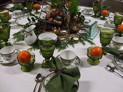 Christmas table