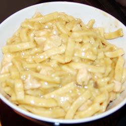 Comfort Food – Crockpot Chicken and Noodles