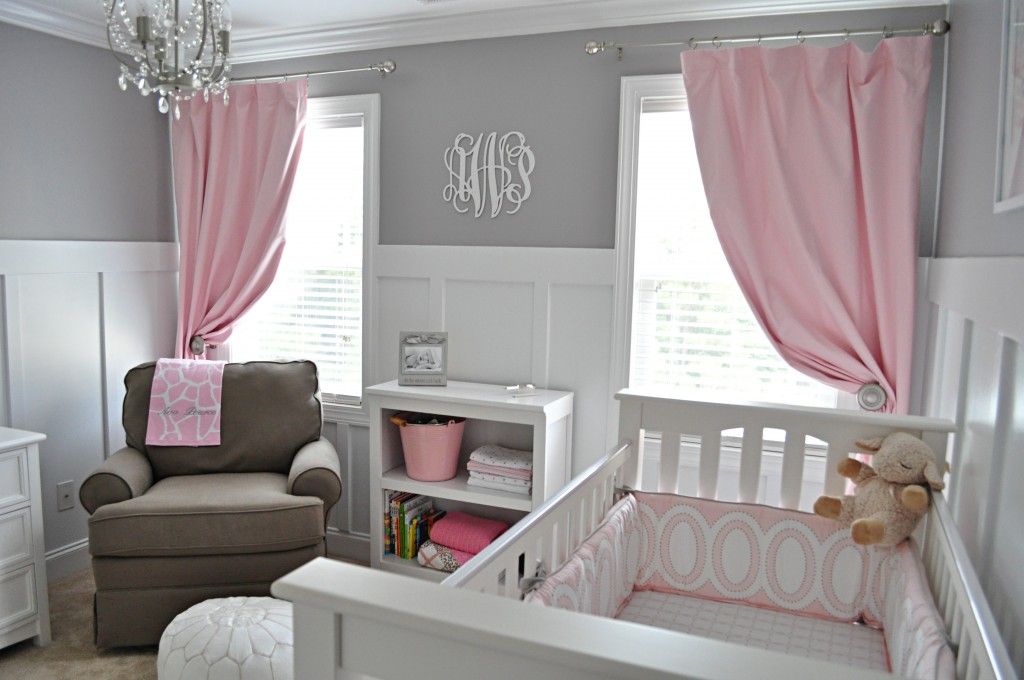 Could make gender neutral. Do the grey and white until baby is born and add pink