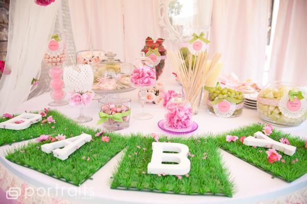 Cute baby shower pic.