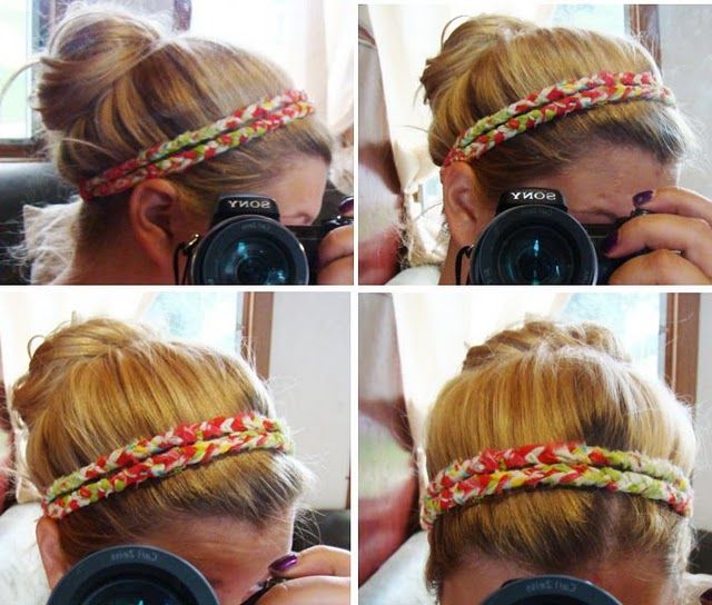 DIY braided headband