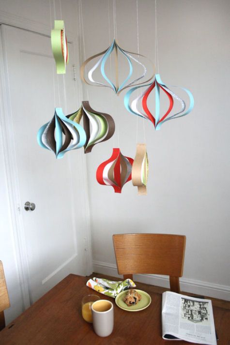 DIY paper ornaments