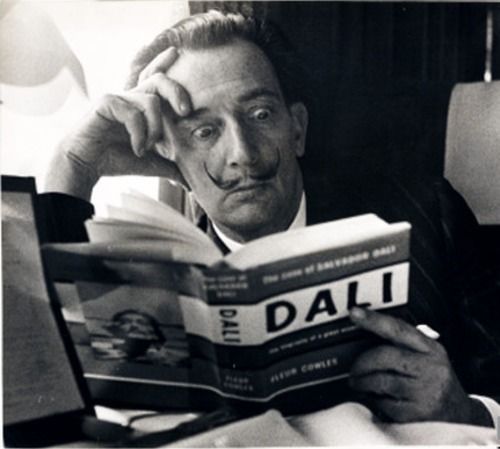 Dali reading Dali :)