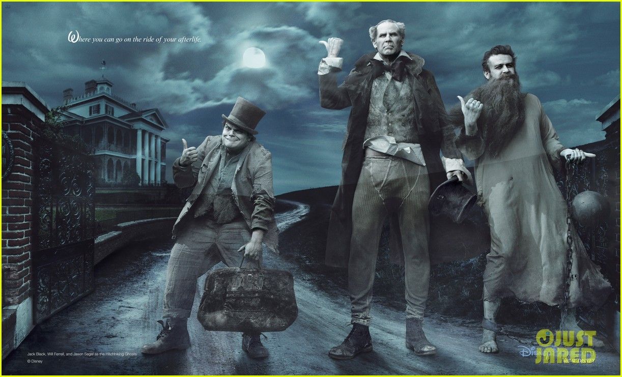 Disney Haunted Mansion – Jack Black, Jason Segel, Will Farrell