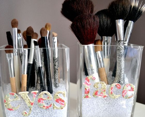 Easy To Make DIY Makeup Organizer