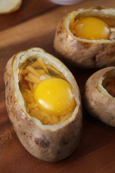 Egg Baked Potatoes