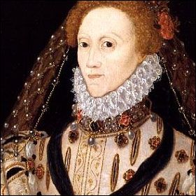 Elizabeth I, Queen of England from 1558-1603