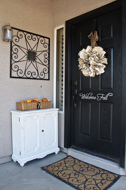 Fall Porch –Welcome Fall~