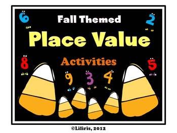 Fall themed place value activities to spice up your unit!  CCLS