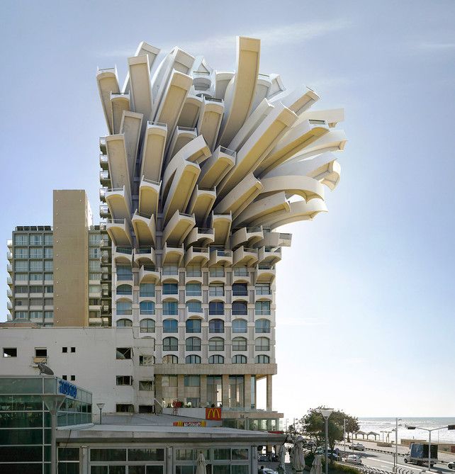 French fries building