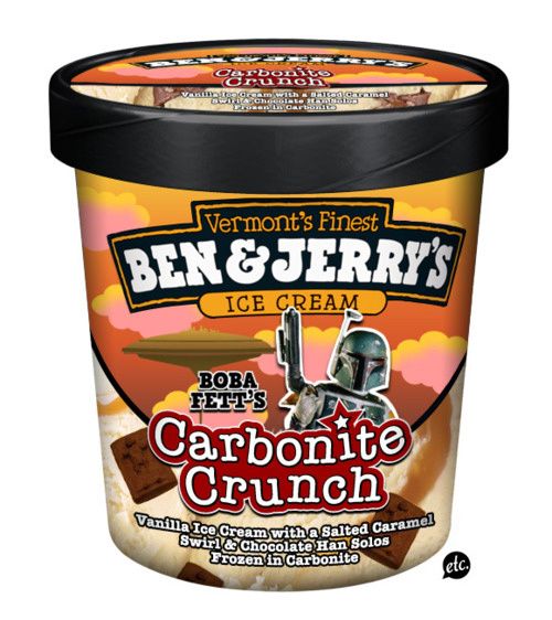 From a list of rejected Ben and Jerry’s flavors.