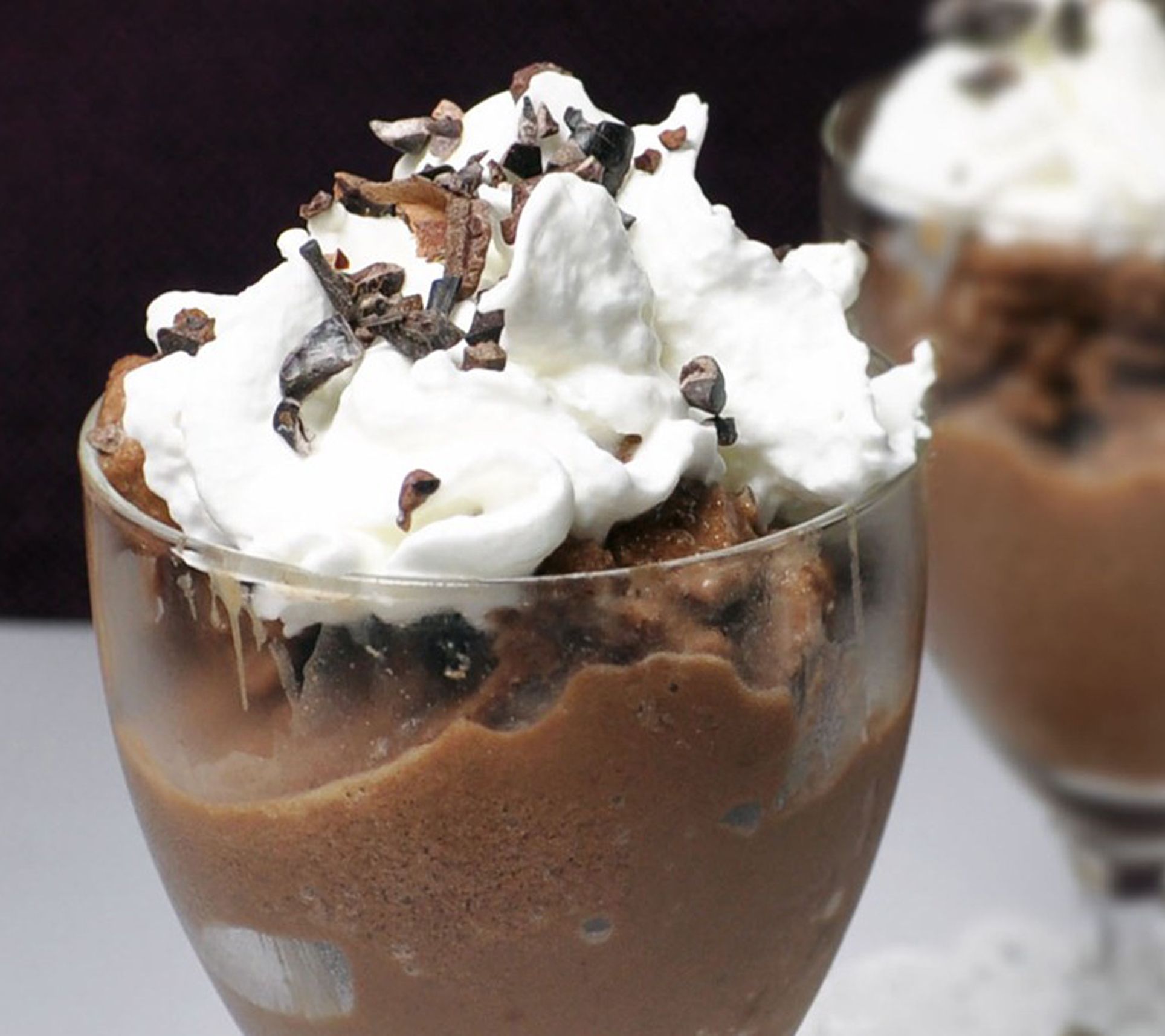Frozen Hot Chocolate… only 80 calories for the entire thing!!