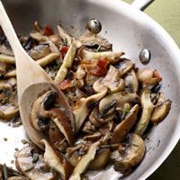 Garlic-Rosemary Mushrooms