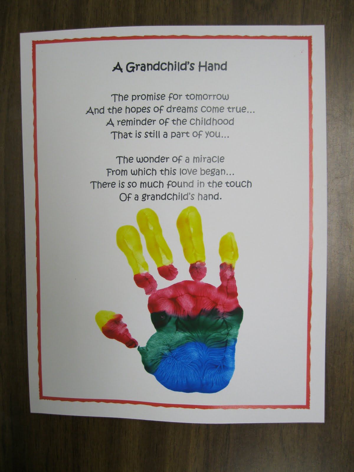 Grandparents Day Poem