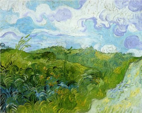 Green Wheat Fields  – Vincent van Gogh