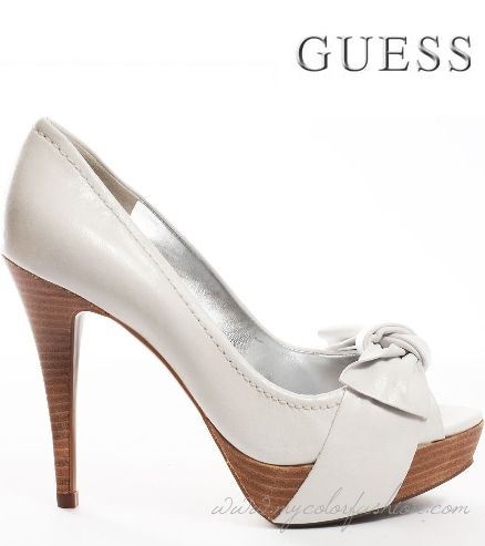 Guess Shoes Chief – White Leather – My Color Fashion