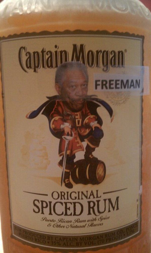 HAHAHA Captain Morgan…