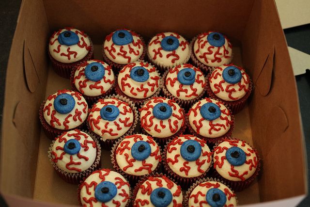 Halloween – Eyeball Cupcakes
