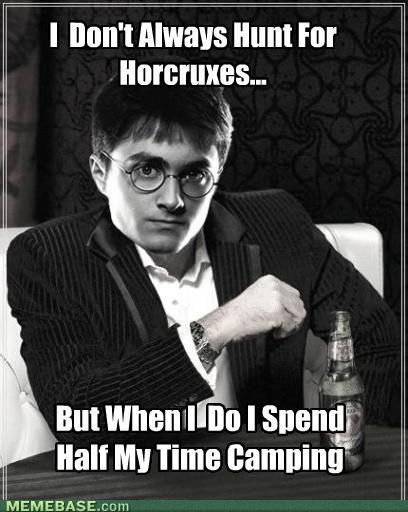 Harry Potter: the most interesting man in the world.