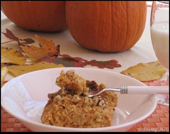 #Health & #Fitness – Pumpkin Custard Oatmeal Recipe