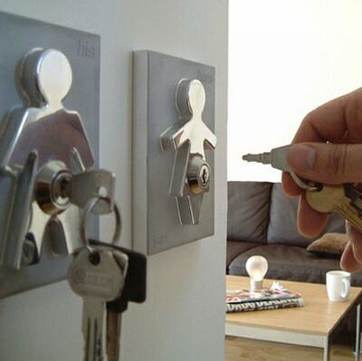 His & Hers Key Holders