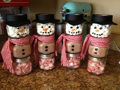 Hot Chocolate snowmen!