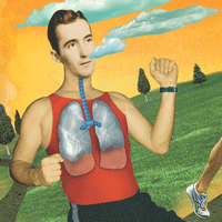 How to breathe while running and how to strengthen breathing muscles. Very infor