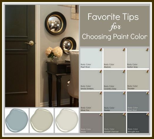 How to pick paint colors