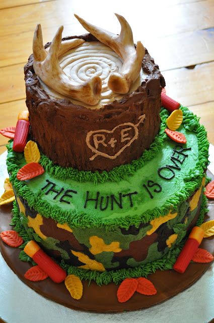 Hunting Groom's Cake