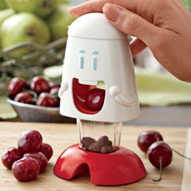 I Need This! Cherry Chomper, Mess Free Cherry and Olive Pitter | Solutions
