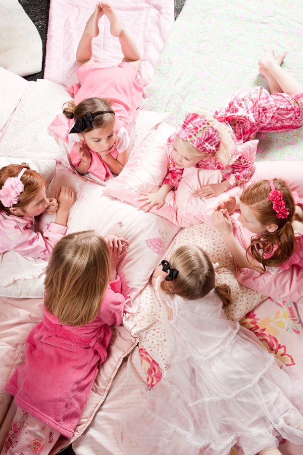 I can’t wait until my little girl is old enough to have slumber parties like thi