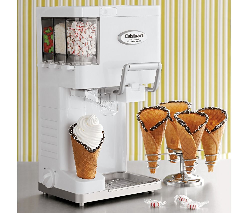 I want this…Shop Cuisinart Mix-It-In Soft Serve Ice Cream Maker ICE-45 at CHEF