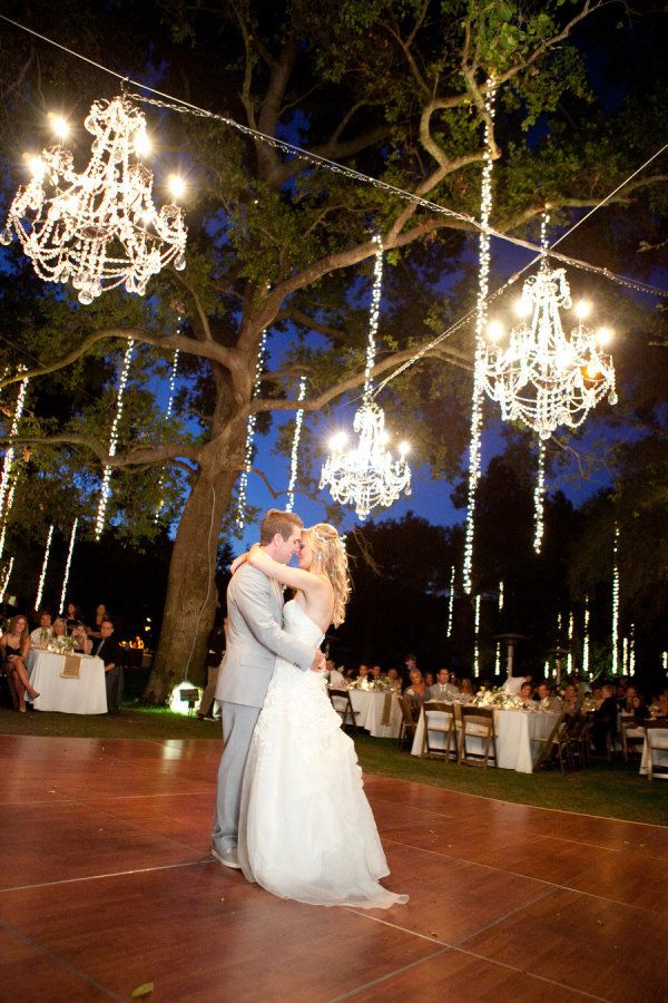 I would die. Chandeliers under the stars