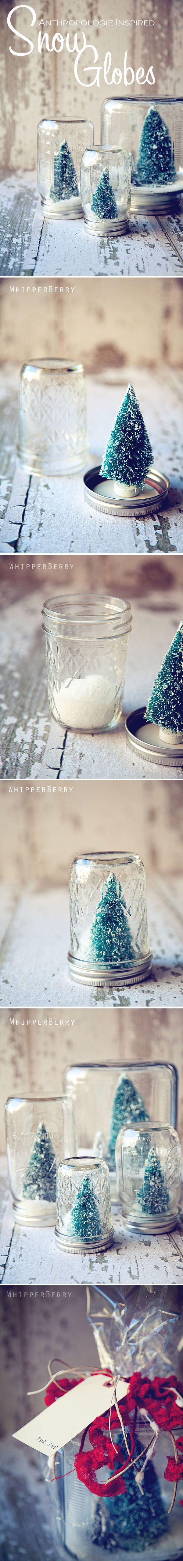 Inspired Snow Globes Tutorial